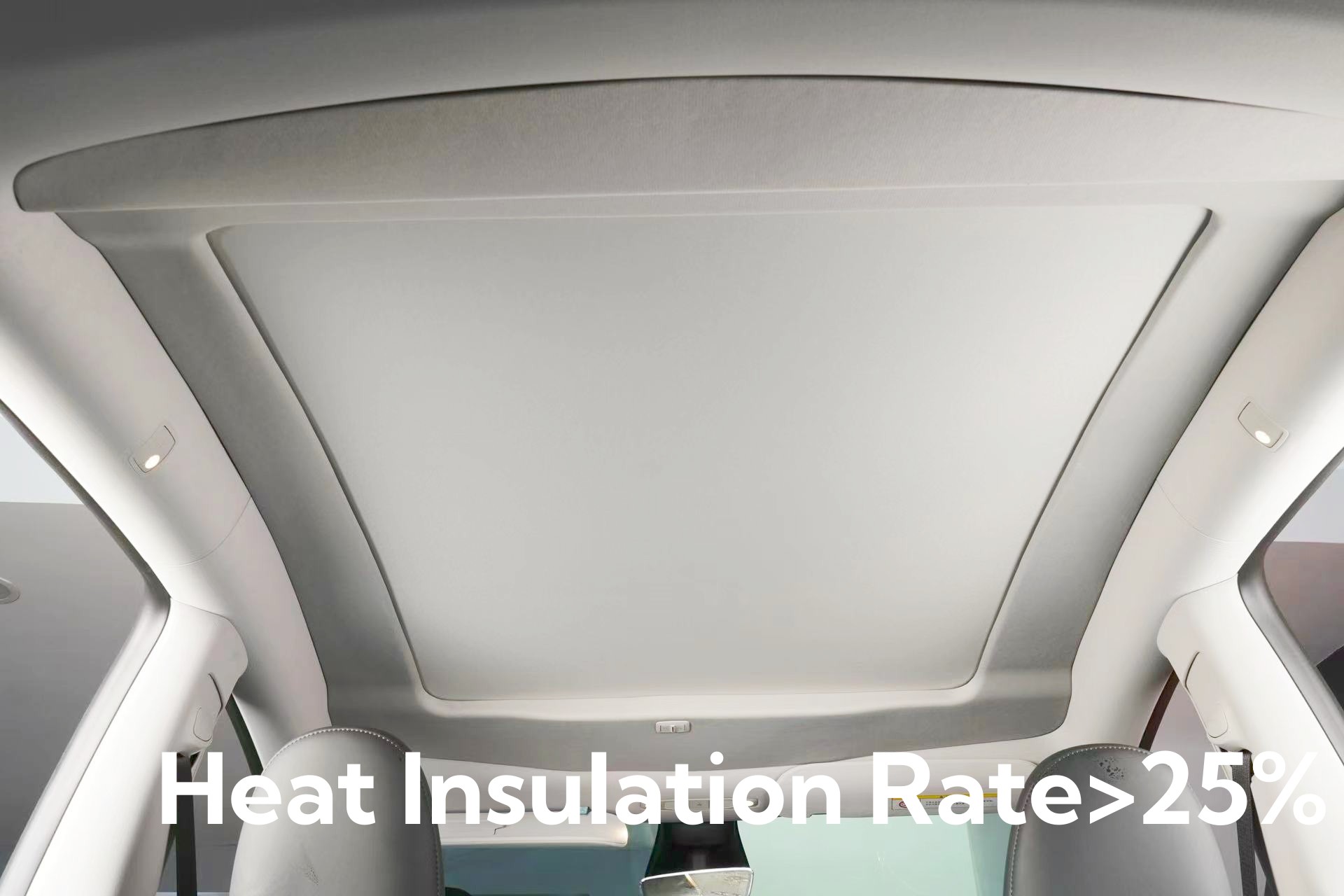 tesla retractable sun shade