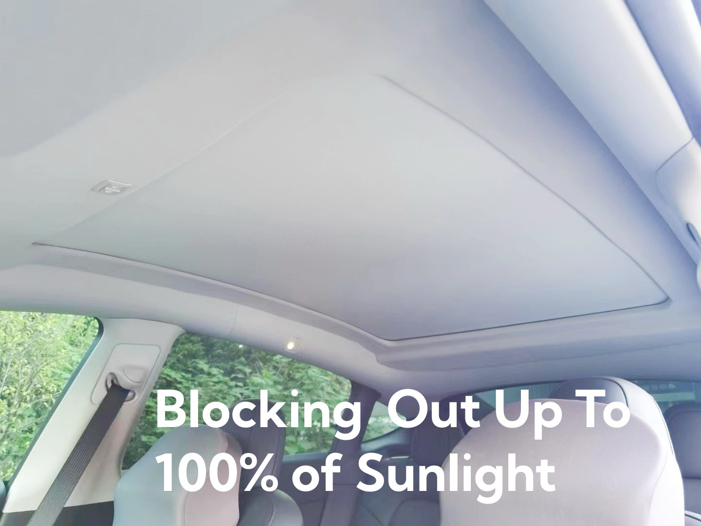 tesla model y sunshade retractable