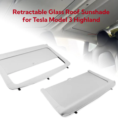 tesla model 3 sunshade