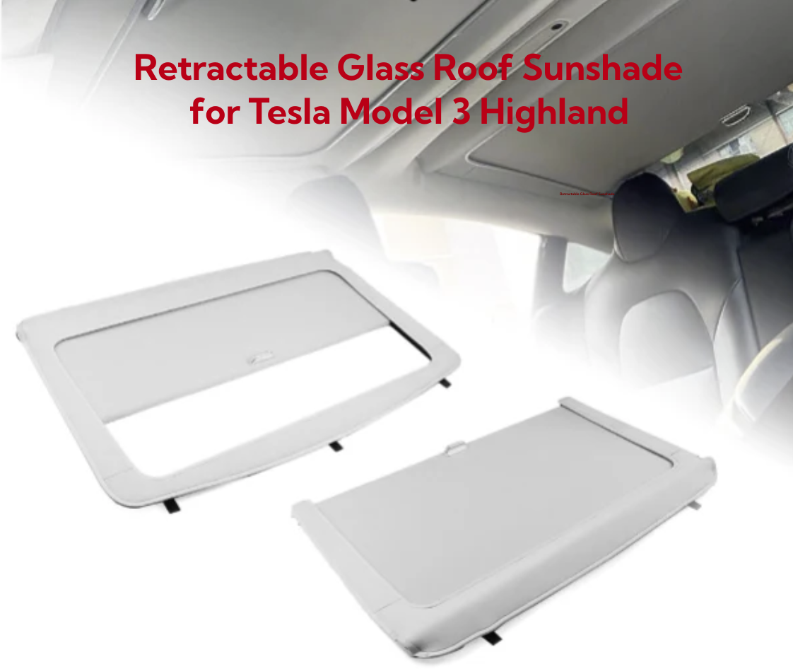 tesla model 3 sunshade